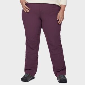 Duluth Trading Company Flexpedition Bootcut Pants Size 18 x 31 Elderberry Purple